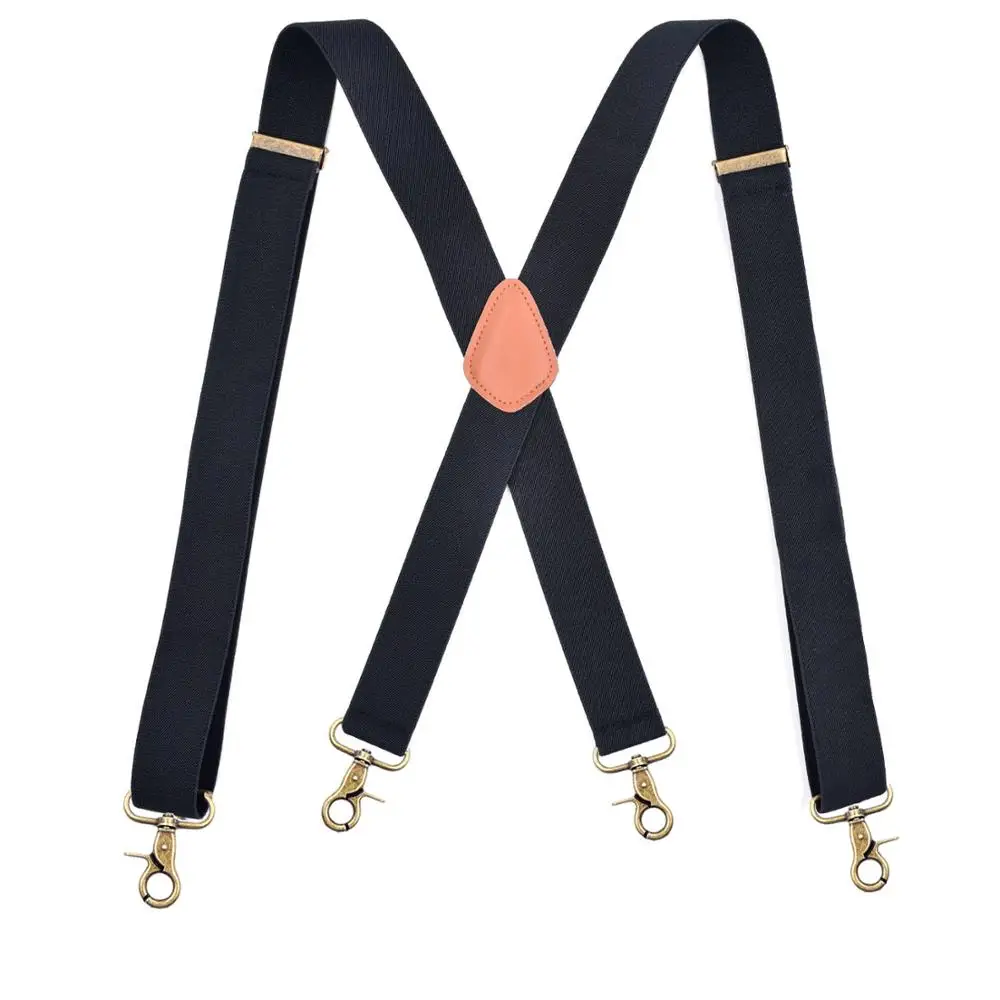 Newline Fashion Classical Durable Hooks Clips Suspenders Strong Mens Suspenders For Daily Decorations