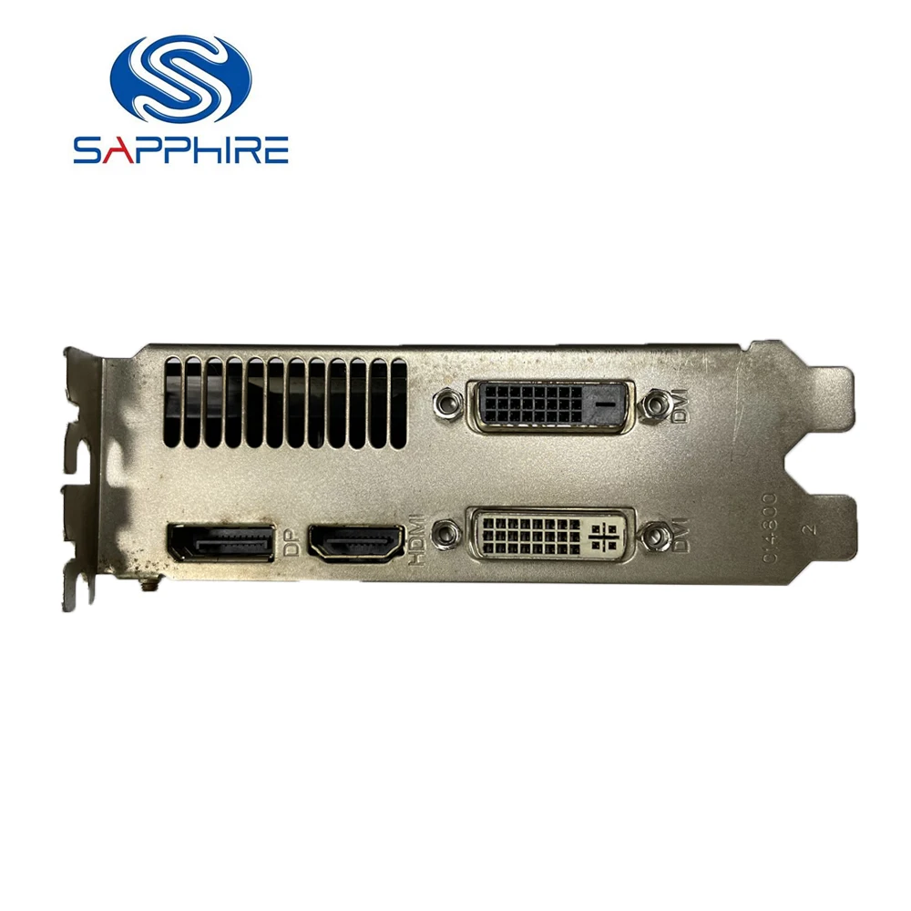 SAPPHIRE Graphics Cards HD7750 128Bit GDDR5 Video Card for AMD HD 7750 Cards 1GB 1G DisplayPort HDMI DVI 4500MHz видеокарта Used