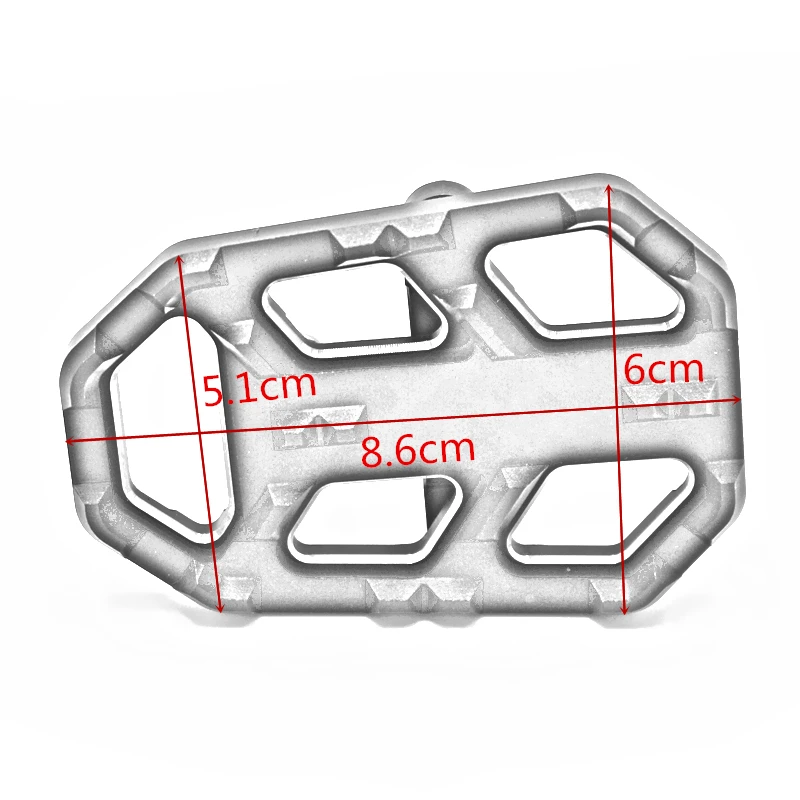 For Honda CB190R CB190X CB190SS  Motorcycle Billet Wides Footrest Enlarge Footpeg Anti Skid Pedal Brake Pedal Accessories
