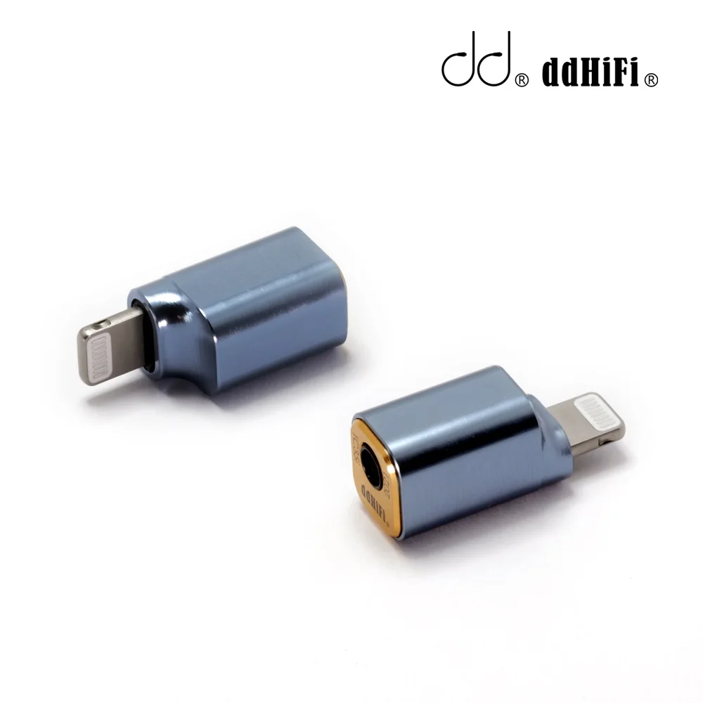 DD ddHiFi New Aluminum Alloy TC35i (2021) Lightning to 3.5mm Jack AUX Male Headphone Adapter for iOS iPhone / iPad / iPod Touch