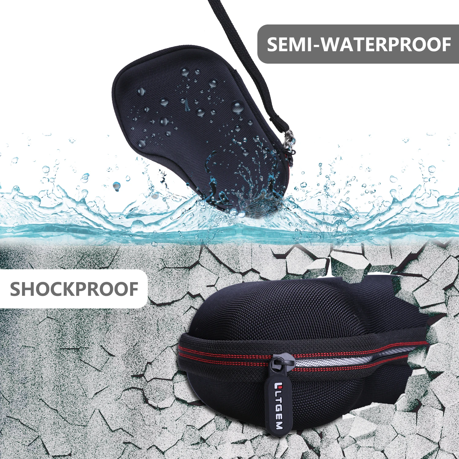 LTGEM EVA Hard Case for Philips GC026 Electric Lint Removers(only case)