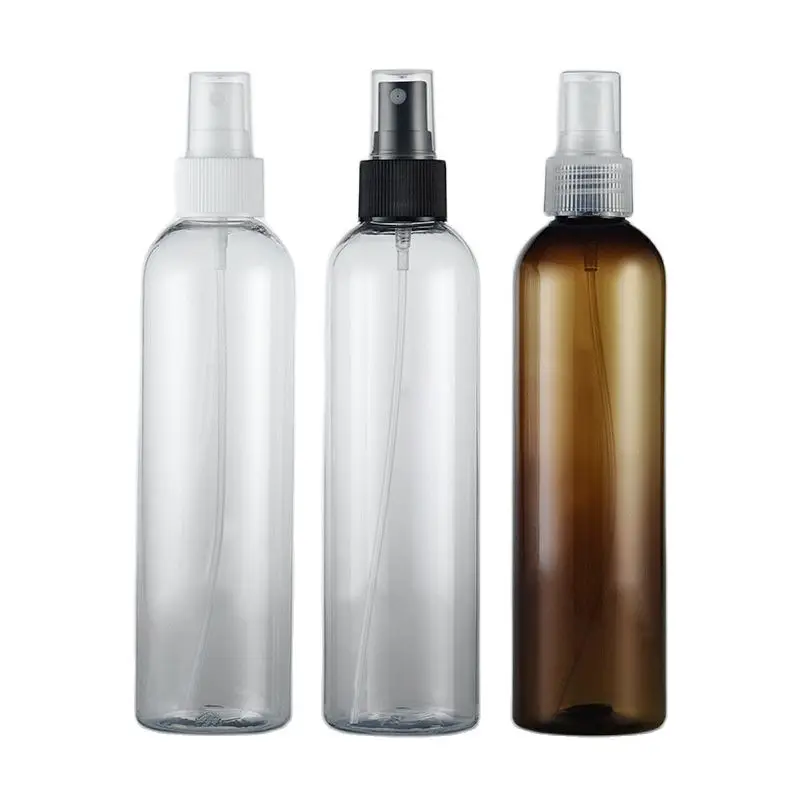 

250ml X 25 Spray Empty Bottles For Perfumes 250cc PET Clear Container With Sprayer Pump Fine Mist Spray Bottle Cosmetic Packing