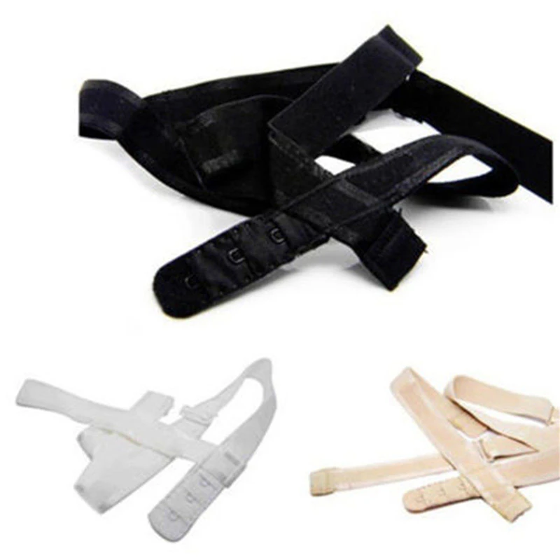 2 Pcs Low Back Backless Bra Strap Adapter Converter Fully Adjustable Extender Hook New Bra Strap Accessories