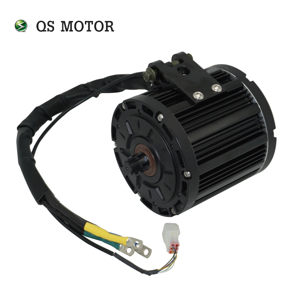 QS138 motor 138 3000W 6000W BLDC Motor Max Continous 72V 100KPH V1 Mid Drive Motor With Sprocket 428 Design