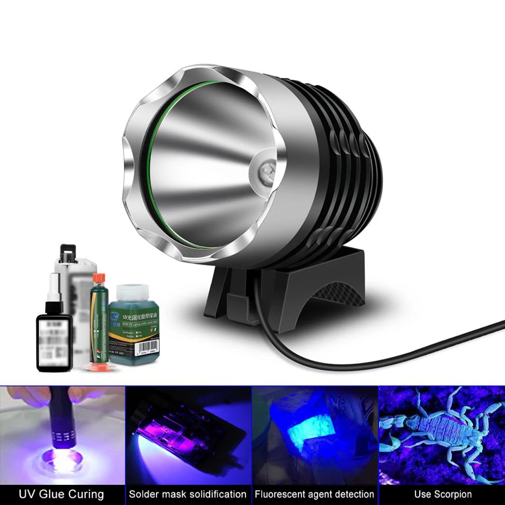 UV Glue Curing Lamp USB Charging LED Ultraviolet Green Oil Adjustable Curing Light For iPhone Mobile Phone Circuit Board Repair