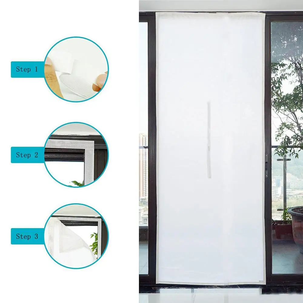 Universal Window Seal Airlock Door Seal For Mobile Air Conditioners And Exhaust Air Dryers 90x210cm