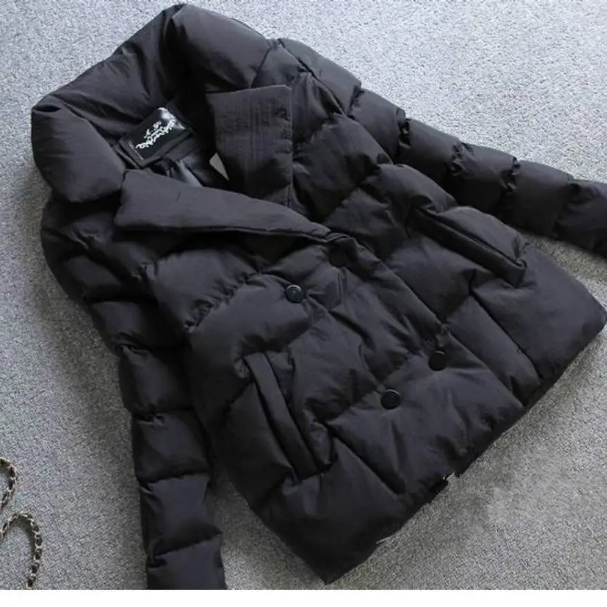Baumwolle-gepolsterte Kurze 2020 Herbst und winter neue slim down baumwolle gefütterte jacke frauen winter verdickung jacke