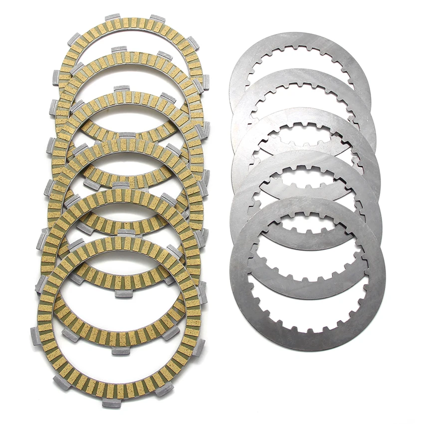 

Clutch Plate Disc Set Friction For Honda ATV TRX350 A FourTrax 350 Rancher OEM:22321-KF0-000/22321-KF0-770/22321-HN0-670 5pieces