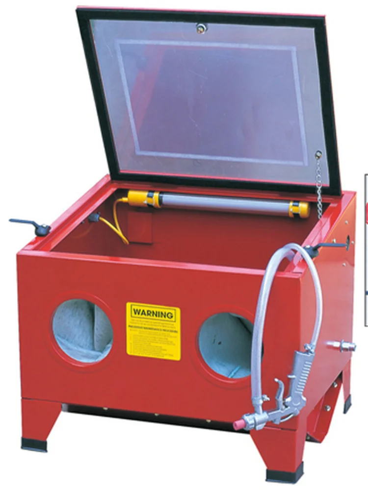 Small Box Type Sandblasting Machine, Rust, Oil, Impurity, and Oxide Scale  Equipment