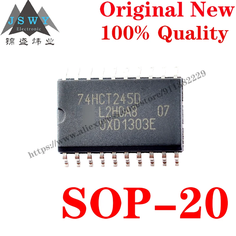 10~50 PCS 74HCT245D SOP-20 Semiconductor Counter IC Chip with for module arduino Free Shipping 74HCT245D