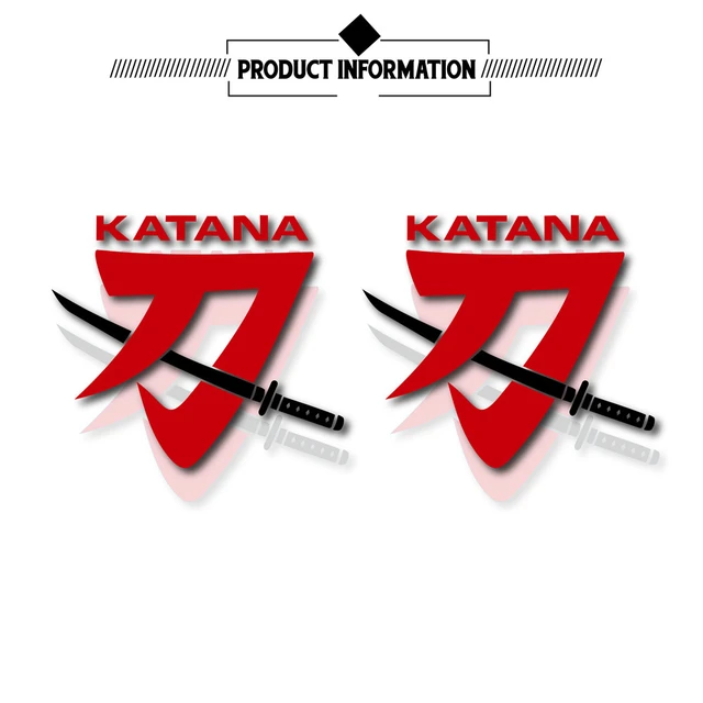 New motorcycle bicycle reflective waterproof wheel decals helmet MOTO LOGO applies to for suzuki katana KATANA