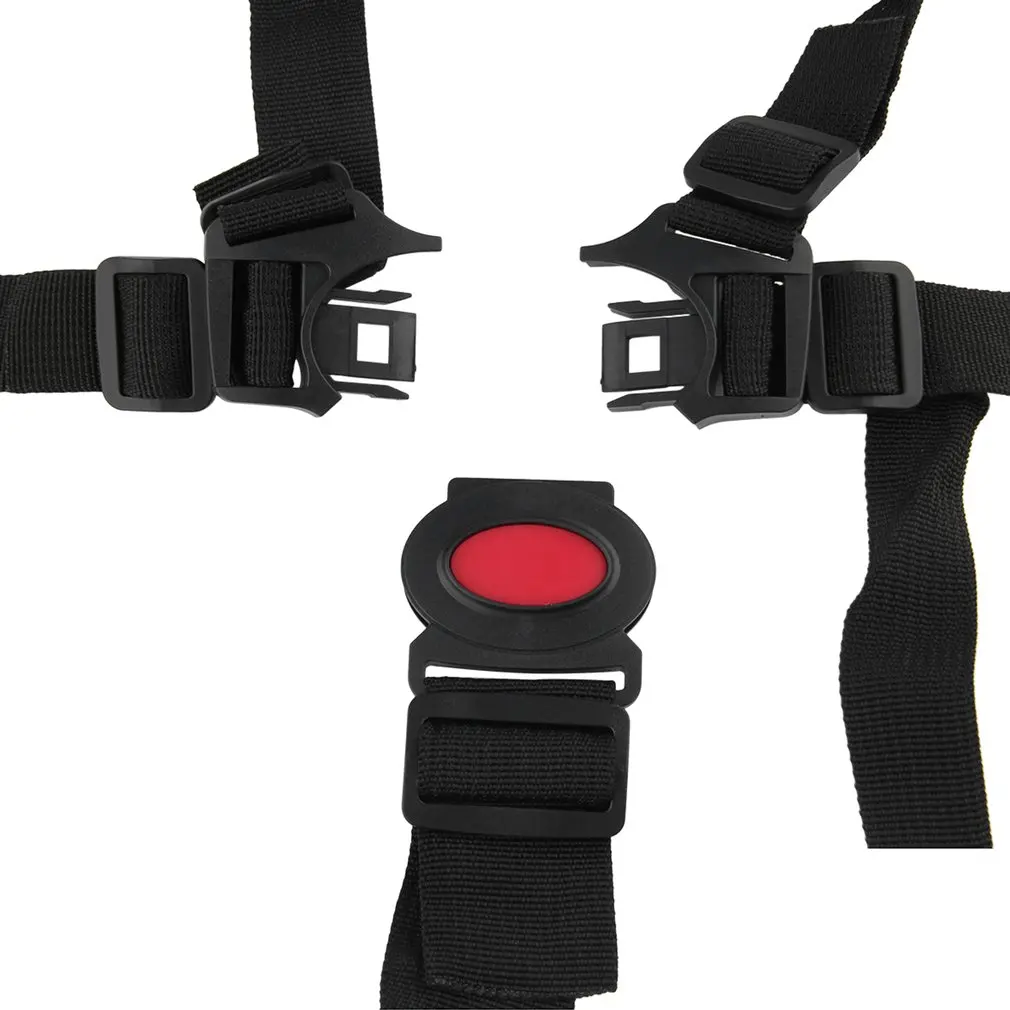 Universal Baby 5-Point Harness Safe Belt Crotch Shoulder Protector Safety Belt For Pushchair Dining Chair Car Stroller Chair