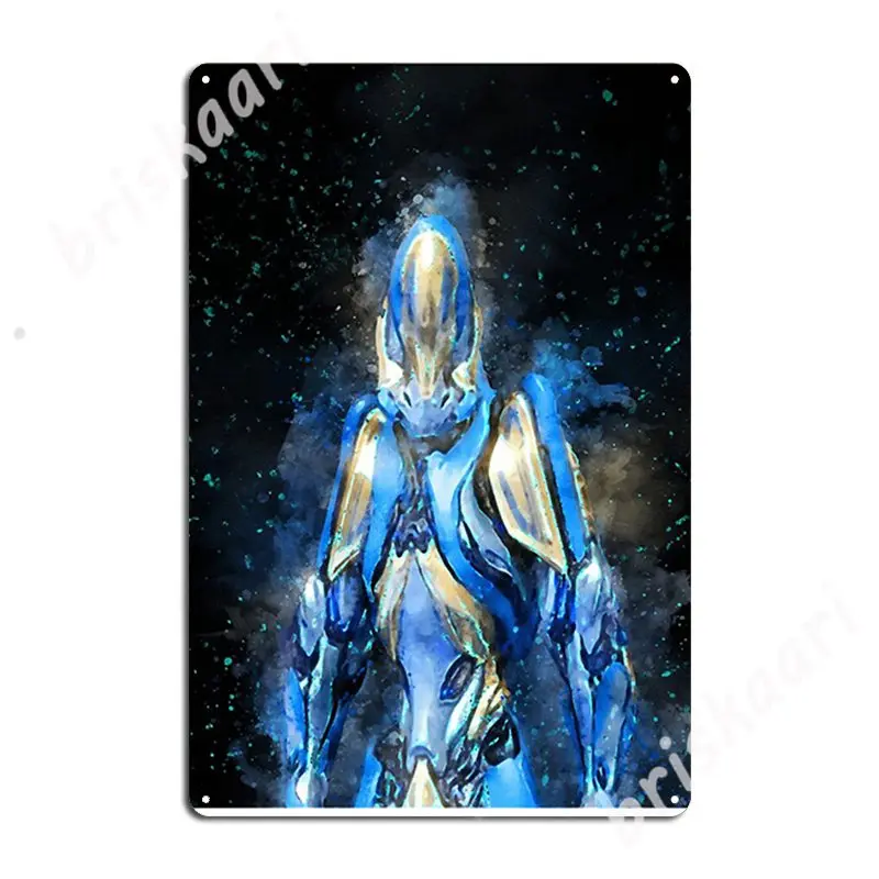 Gauss - Warframe Metal Signs Custom Cinema Living Room Garage Decoration Party Tin sign Posters