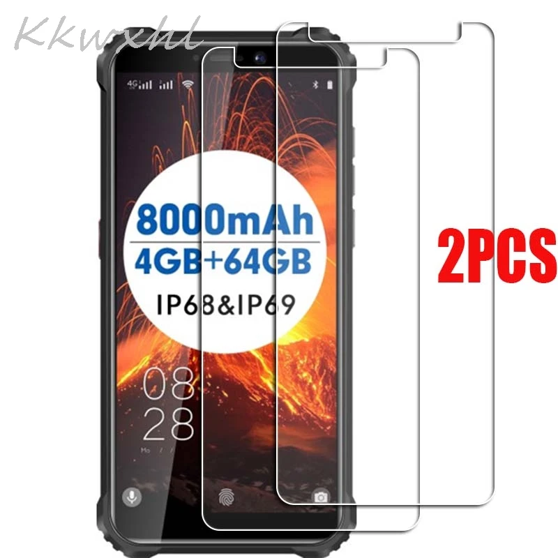 

2pcs Smartphone 9H Tempered Glass for Oukitel WP5 C18 Pro WP6 WP7 GLASS Protective Film Screen Protector cover phone