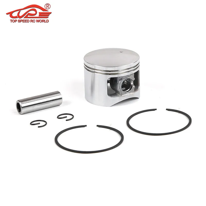 Double Ring Piston Kit for 45CC Engine Fit 1/5 HPI ROFUN ROVAN KM BAJA Losi 5ive T FG GoPed RedCat Rc Car Parts