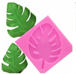 Moules à feuilles d'arbre en silicone 3D, moule à feuilles de tortue, outils de décoration de gâteaux fondants, moule à pâte à sucre au chocolat