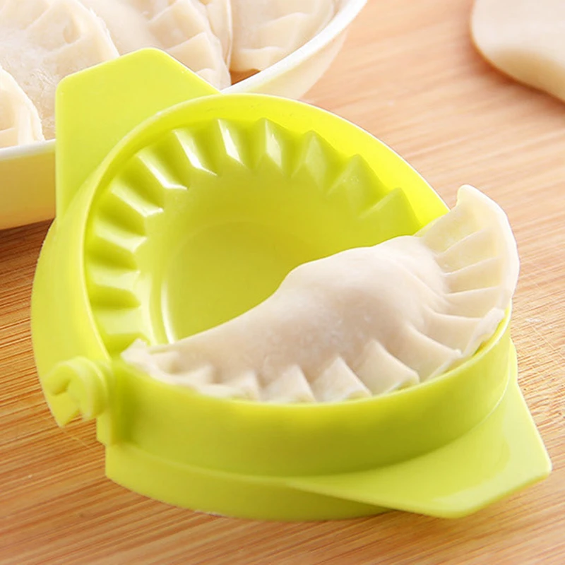 Dumpling Maker DIY Kit Wrapper Presser Manual Labor-Saving Ravioli Empanadas Dough Skin Molder Machine Kitchen Gadgets Tools