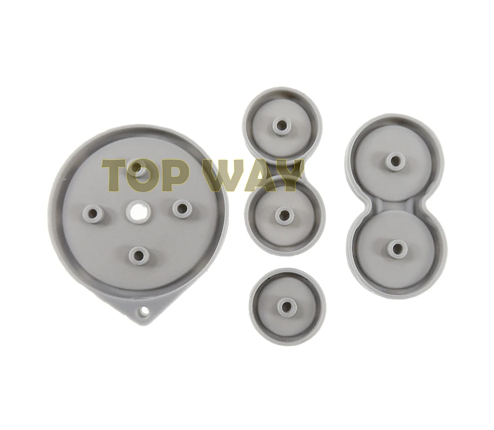 ゲームボーイアドバンスSP用導電性接着ゴム、コンソールキーパッド、GBA SP、1セット