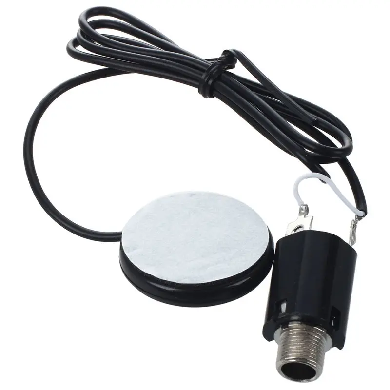 Acoustic Pickup Piezo Transducer Jack For Guitar Violin Mandolin