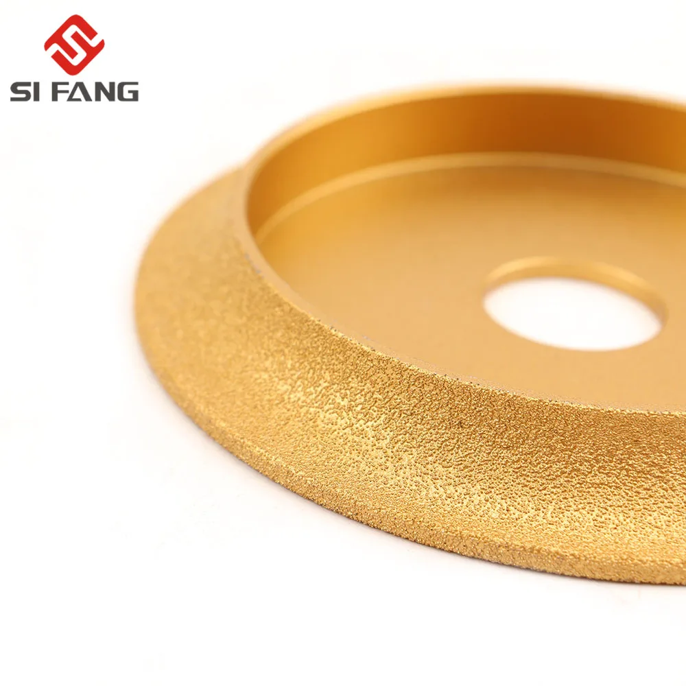 100mm Diamond Grinding Wheel 45 degrees 4 inch Electroplated Grinder for hard alloy  tungsten steel milling cutters etc