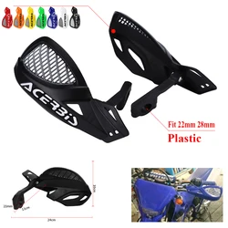 Motocicleta Handguard e Hand Guard, Protector para Moto Dirt Bike ATVS, 22mm Guiador