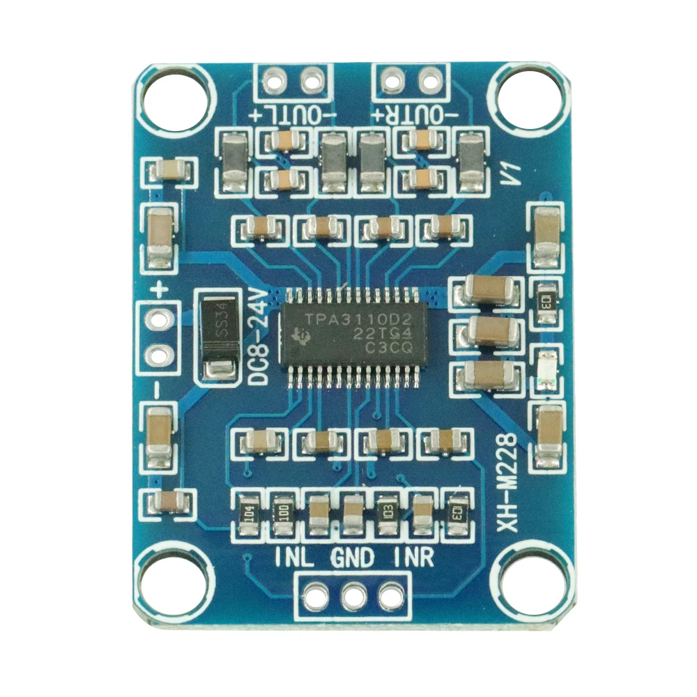 1 قطعة TPA3110 2X15W الصوت الرقمي Stere مكبر للصوت وحدة مجلس صغير بكلتا الاذنين