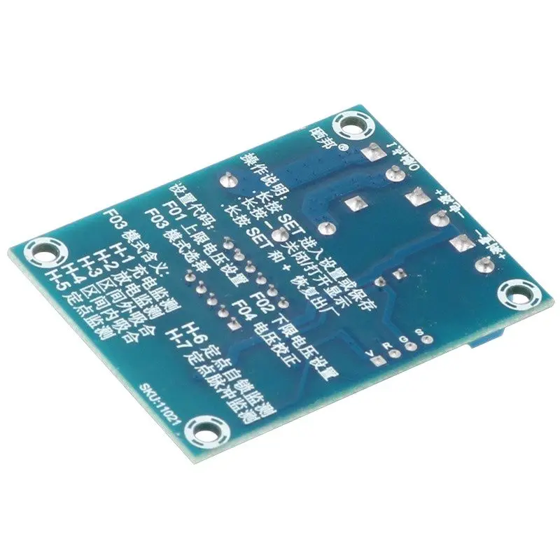 Módulo de detección de voltaje caliente Medición de relé Monitoreo de carga y descarga Protección contra sobretensión 5V12V24V