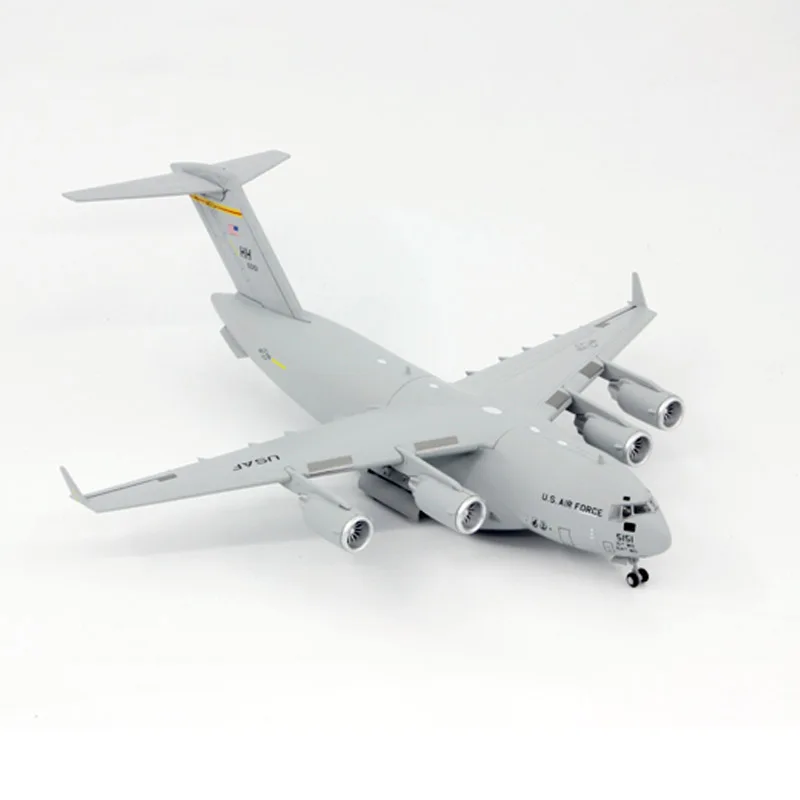 JASON TUTU 1/200 Scale Alloy Model Diecast Aircraft Model USAF C-17 Globemaster III Tactical Military Transport Drop Shipping