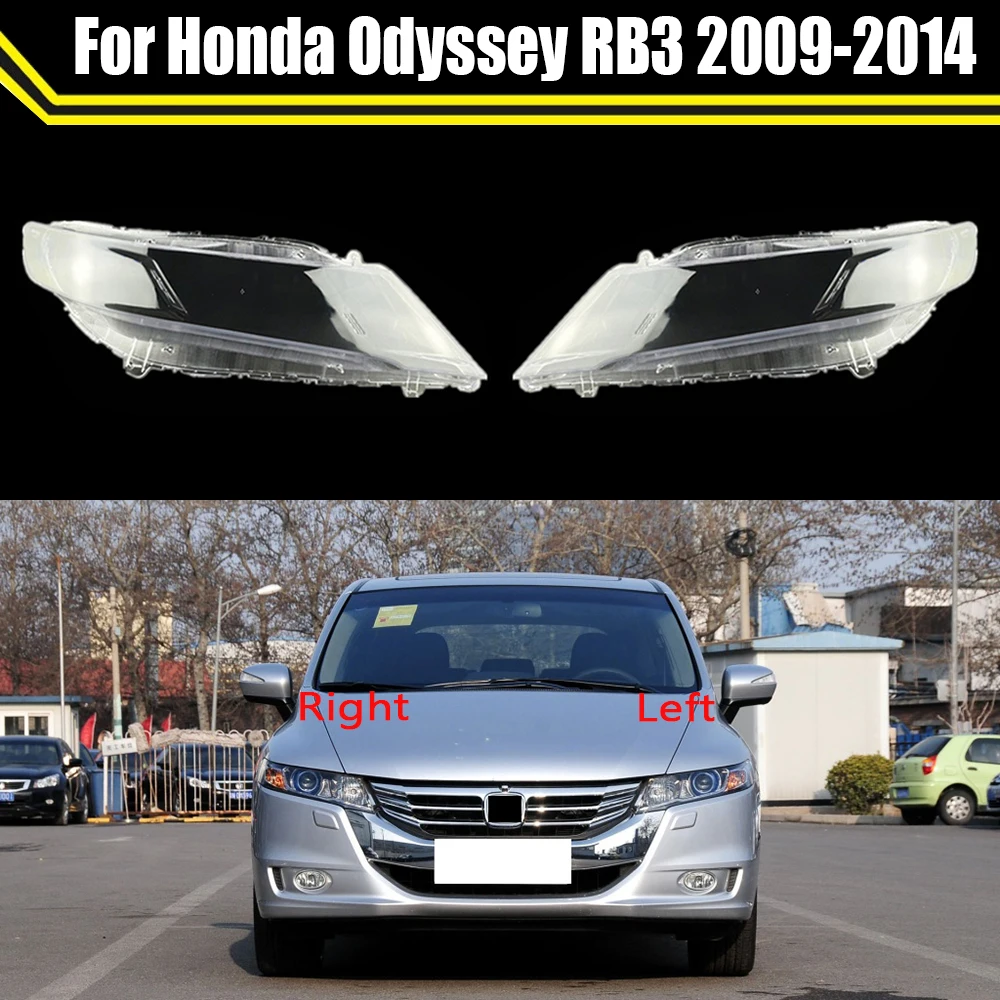 

Car Lampshade Auto Light Caps ​Front Headlight Cover Glass Lens Shell For Honda Odyssey RB3 2009 2010 2011 2012 2013 2014