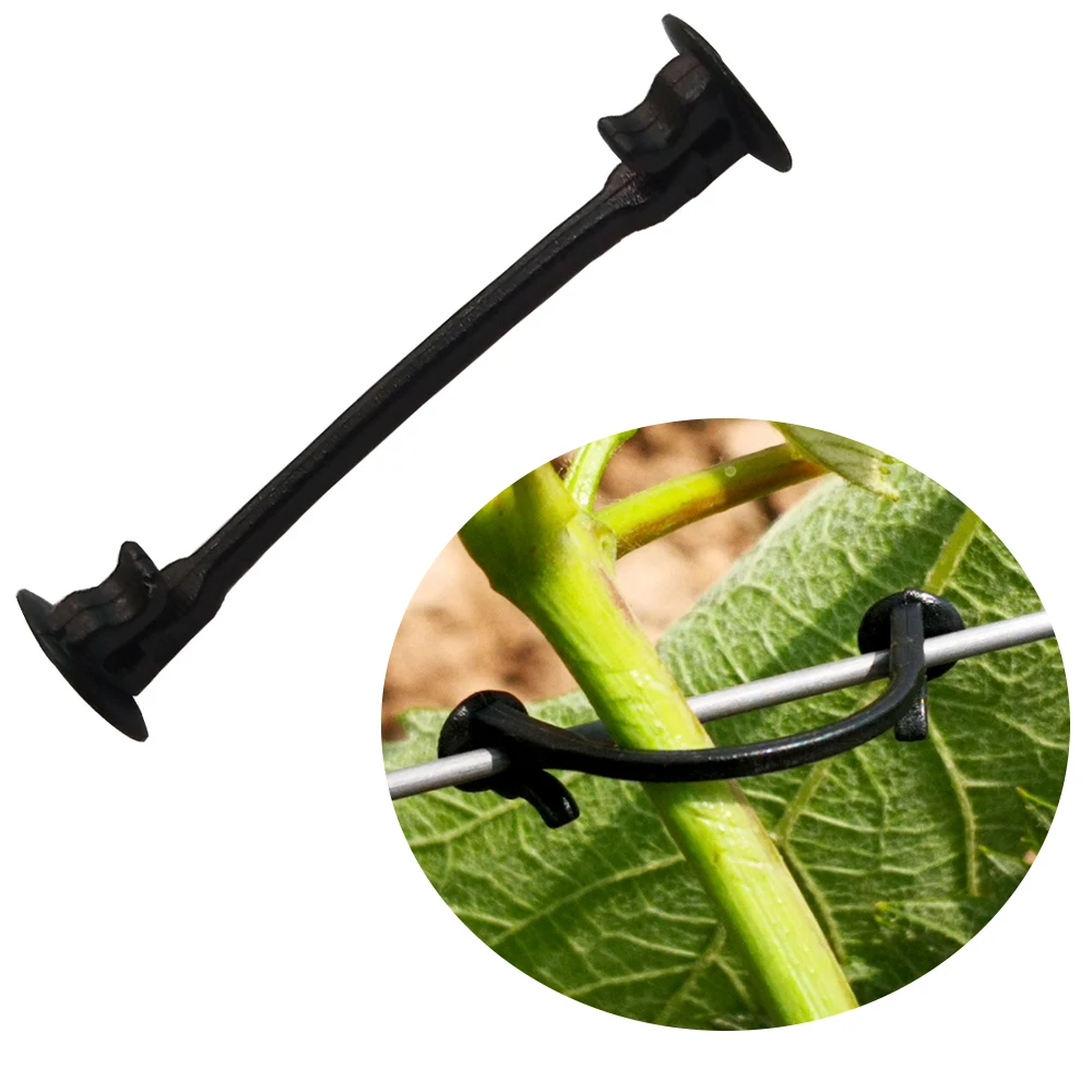 800-1600 Pcs Agricultural Plant Vines Tied Buckle Fixed Lashing Hook Greenhouse Garden Flower Plant Tie for Garden Tools