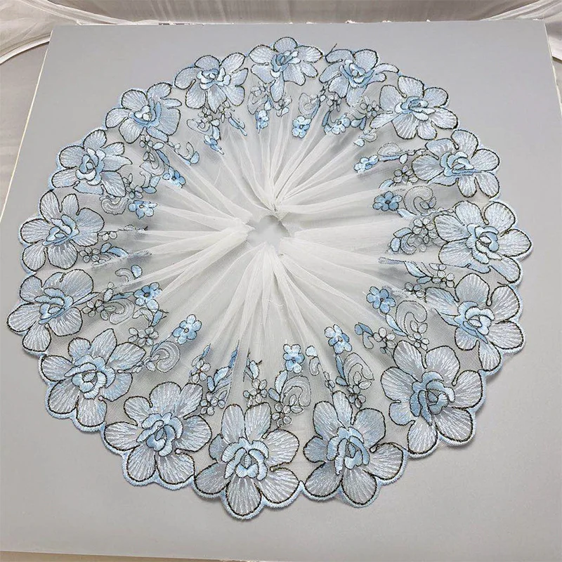 

Кружевная отделка для рукоделия, 30 ярдов, синего, фиолетового, белого, розового цветов