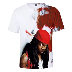 2021 New Rapper Lil Wayne 3D Printed T-shirt Men/Women Fashion Casual Sweatshirt Round Neck Short Sleeve Summer Tops Oversized