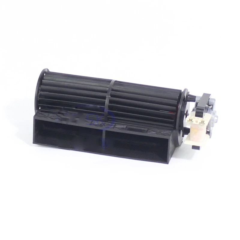 14W 1000rpm 40Pa AC220V ZN60MM Plastic cross flow drum type silent large air volume fan air blower