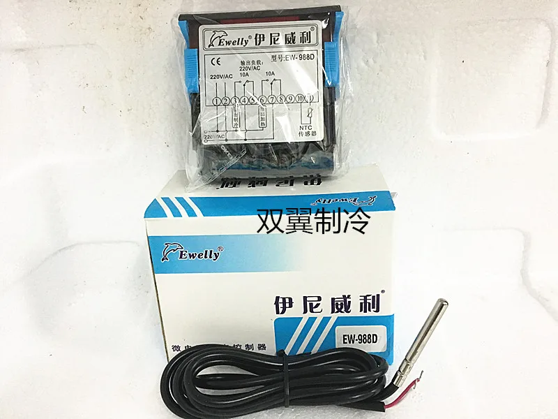 

new Original temperature controller Ewelly EW-988D refrigerant temperature table heating control output