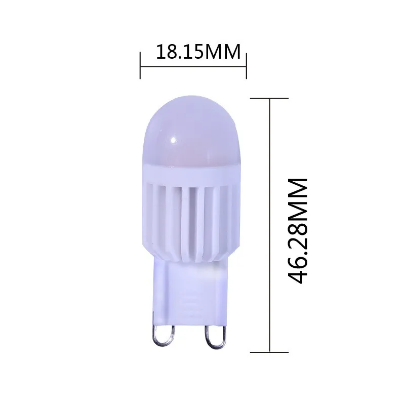 Imagem -02 - Led 220v Mini Lâmpada Led g9 5w Milho Lâmpada de Alta Potência Luzes do Candelabro para Casa Quarto Sala Estar Decoração g9