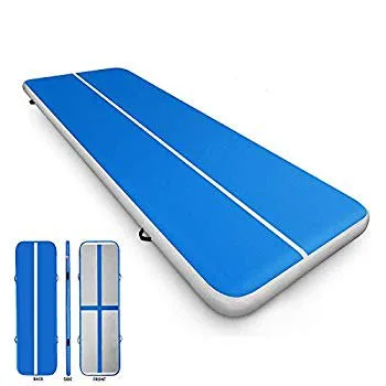 Gymnastics Track Inflatable 4*1*0.2m Strong Material Used Inflatable Air Tumble Track,PVC Inflatable Gym Mat For Training