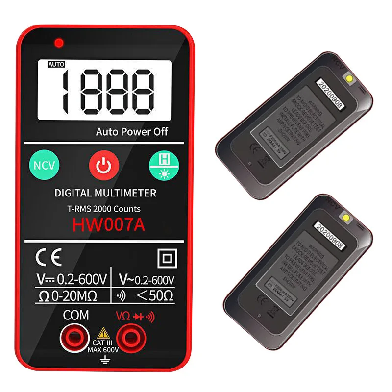 Touch Screen Multimeter Automatic Digital Multimeter NCV Non Contact AC DC Voltage Current Measurement Meter Tester