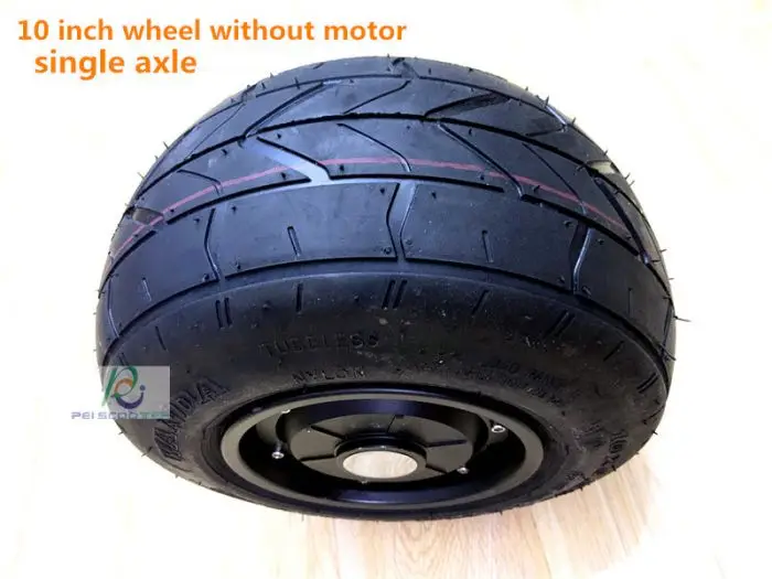 

10 inch 10x6-5.5 tyre single axle wheel without motor phub-188sm