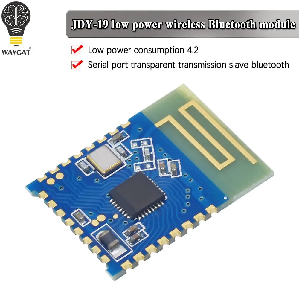 JDY-19 Ultra Low Power Consumption Bluetooth-compatible 4.2 BLE Module Serial Port Transparent Transmission Low Energy Module