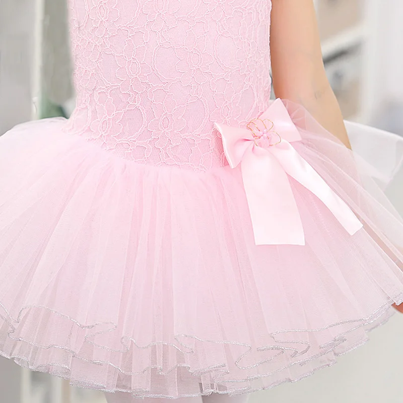 Vêtements de danse pour filles, justaucorps de Ballet en coton, Costume de classe avec jupe Tutu, vêtements de ballerine