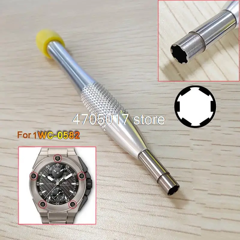 Watch Screwdriver for Audemars Piguet/ Bvlgari/Bulova /Oris/ IWC/Richard Wristwatch Repair Tool Kit Watchmaker Hand Operate