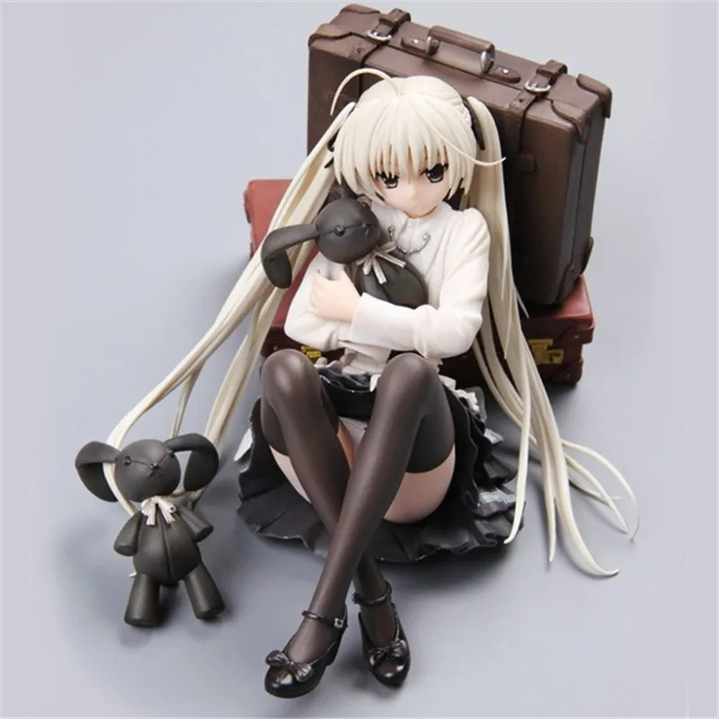 Yosuga No Sora Kasugano Sora Sister Set Animation PVC Model Edge Of The Sky Holding The Rabbit Dome Girl Hand-made Decoration