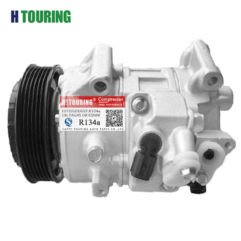 For Car Toyota CAMRY V50 2.5 ASV50 RAV4 2AR DENSO TSE17C AC A/C Air Compressor 8831042333 883100R011 883100R013 88310-06441 6PK