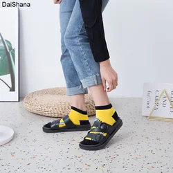 1Pairs Classic Summer Retro Unisex Men Women Cotton Socks Harajuku Fruit Avocado Famous Short Cute Sock Slippers Sock Boat Socks