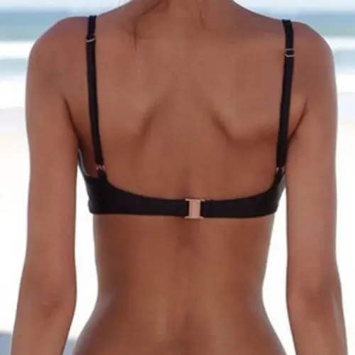 2020 ผู้หญิงชุดว่ายน้ำPush-Upบิกินี่Bandeauชุดว่ายน้ำBeachwearชุดว่ายน้ำเบาะBra Sun-เฉพาะเสื้อbra