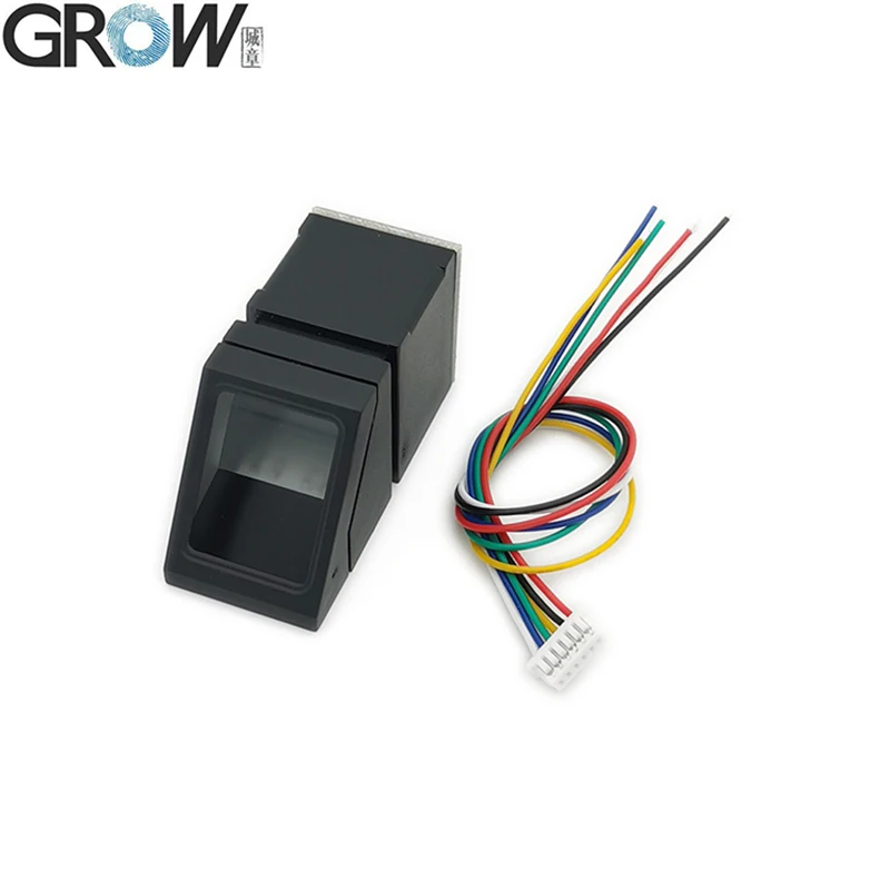 GROW R307S escáner de Sensor para Control de acceso de puerta, UART módulo óptico de huellas dactilares, barato, 1000 de capacidad