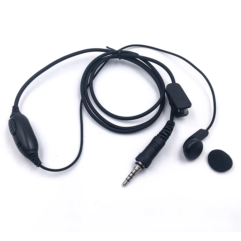 1pc x Pro-Earpiece mic for YAESU VX-6R VX-7R HX-471 VX-170 VX-177 VX-120 VX-127 FT-270 FT-277 Earphone, Ear Mic