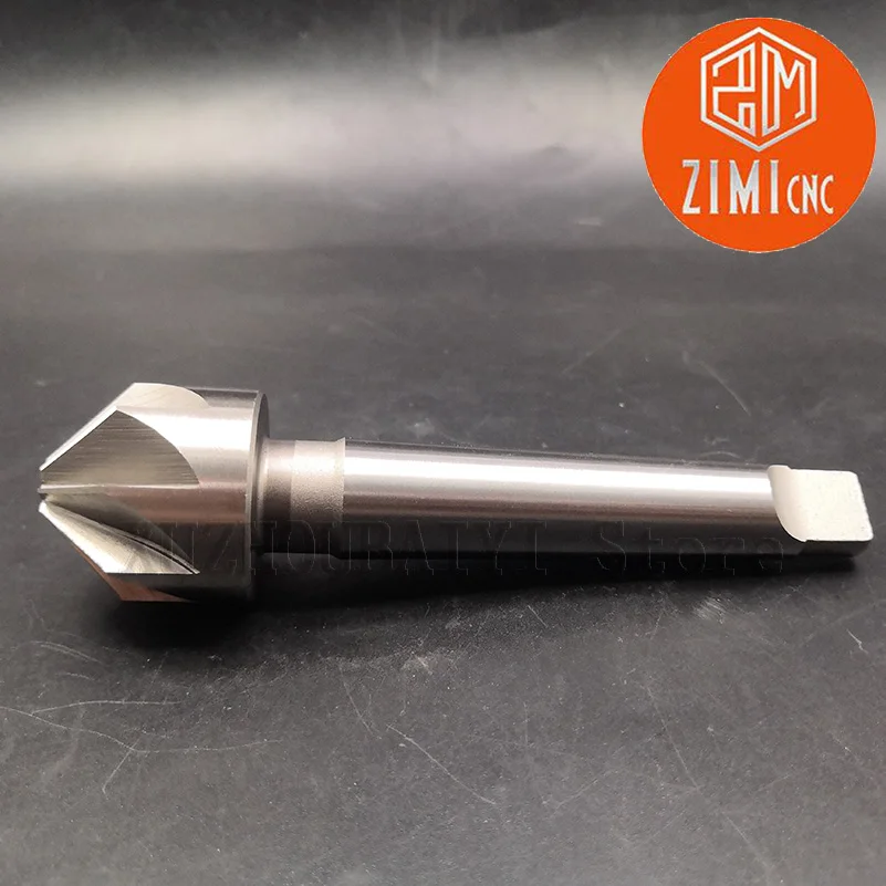 Chamfering knife 14*90°/16*90°taper shank countersink drill high speed steel multi-blade chamfer drill Metal chamfer