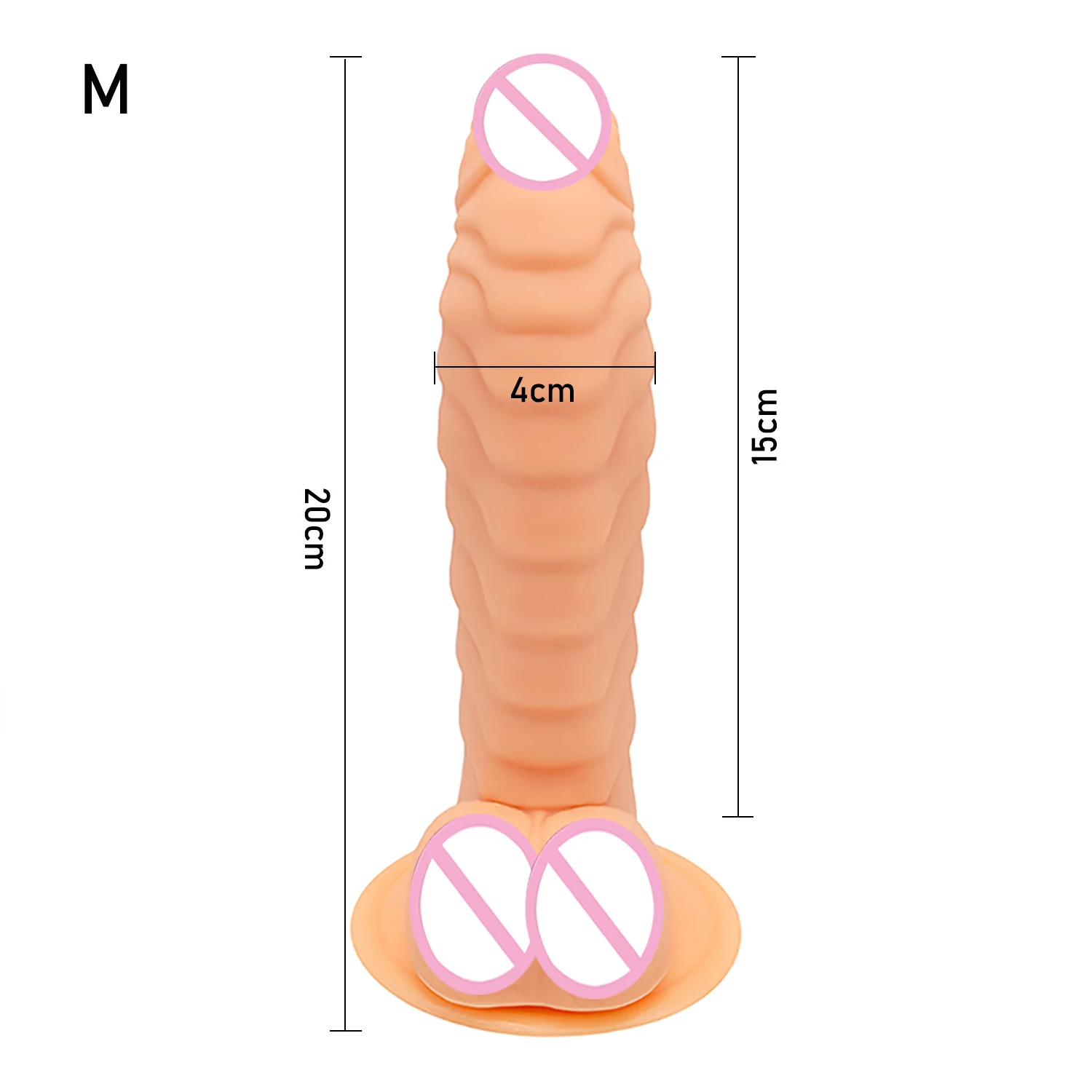 8.7 Inch Huge Realistic Soft Silicone Dildo with Suction Cup for Women Masturbation Big Penis Large Phallus Special Dick Sex Toy