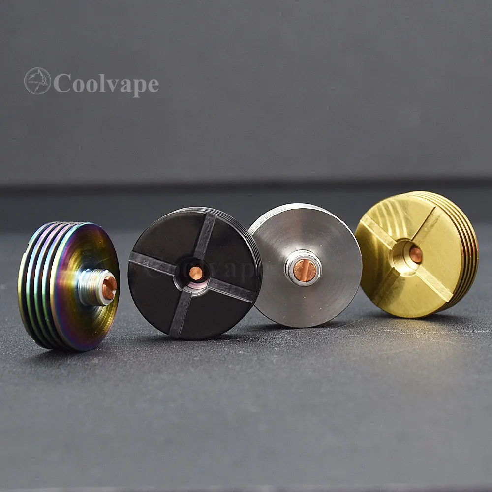 Metalen 510 Draad Adapter Koellichaam Metalen 22Mm/24Mm/25Mm E-Sigaret Accessoires Voor 510 Draad Rda Rta Rdta Vape Verstuiver